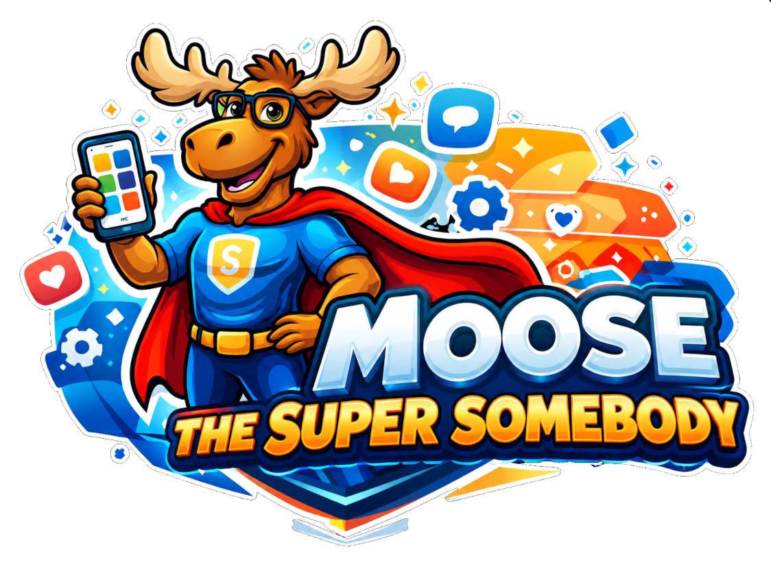 Moose The Super Somebody logo